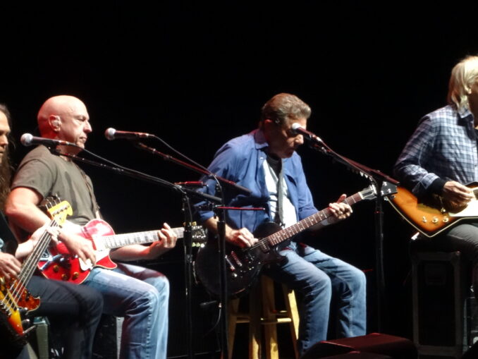 History of the Eagles tour, 2014, Bernie Leadon (second from left)