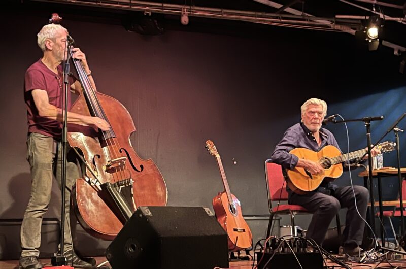 Steve Tilston & Hugh Bradley, live at The Festival Hall, Market Rasen, Lincolnshire - 12th September 2025