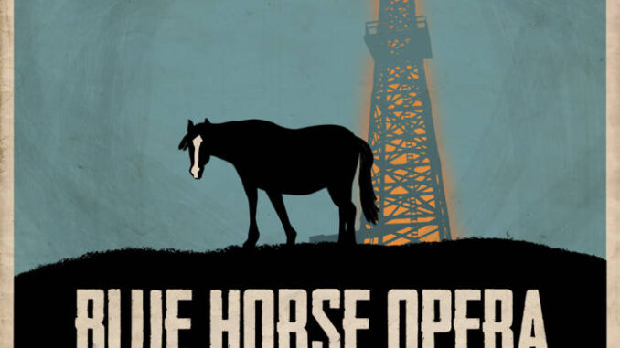 Rick Maddocks "Blue Horse Opera" album cover