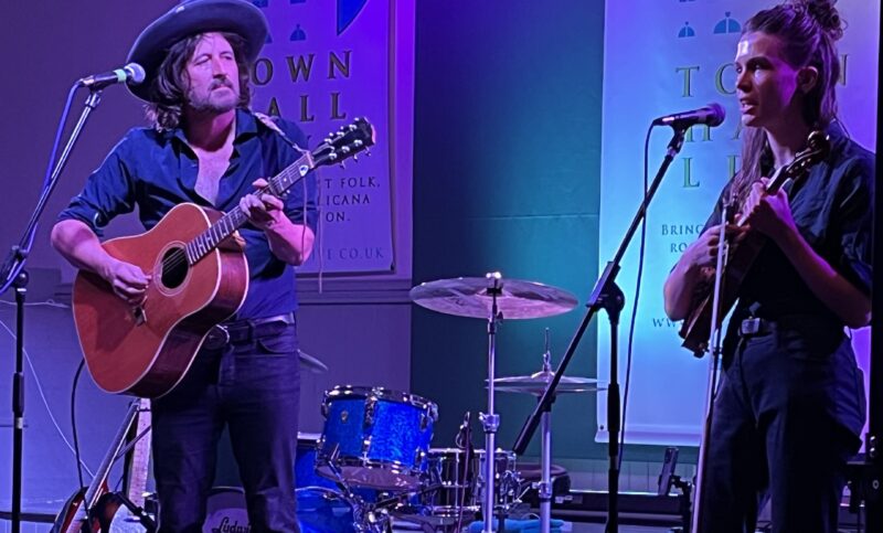 Laclan Bryan & Emily Lawler live at the Town Hall, Kirton in Lindsey, - 25th July 2026