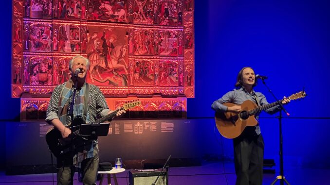 Glen Tillbrook and son