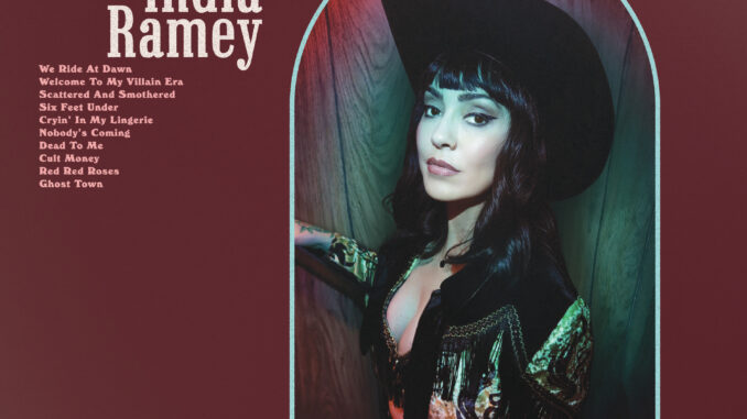 Cover art for India Ramey album "Villain Era"