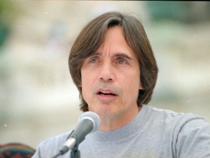 Jackson Browne press conference September 1997
