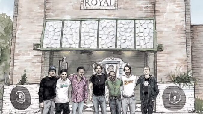 Artwork for Jesper Lindell album "Royal"