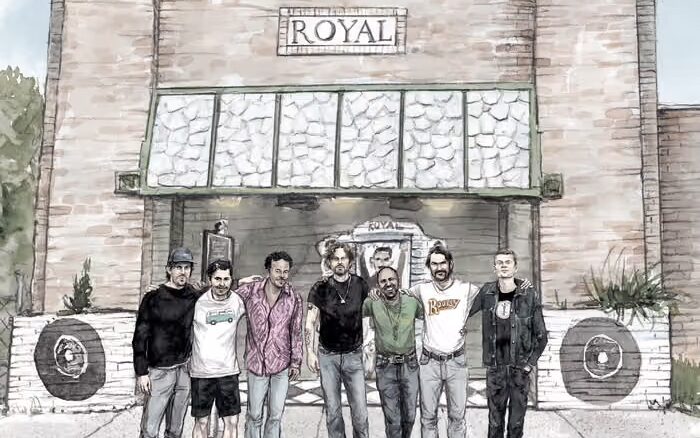 Artwork for Jesper Lindell album "Royal"
