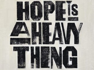 artwork for Joy Oladokun album "Hope Is A Heavy Thing"
