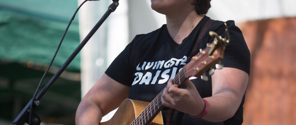 Liz Stringer in performance April 2013