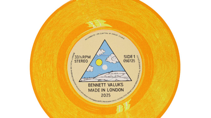Bennett Valuks "Made in London" album cover