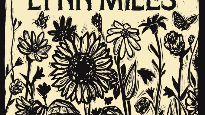 artwork for Lynn Miles album "A Bouquet of Black Flowers"
