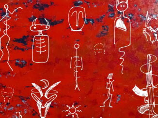 Artwork for Mike Badger album "Devils Ghosts & Firearms"