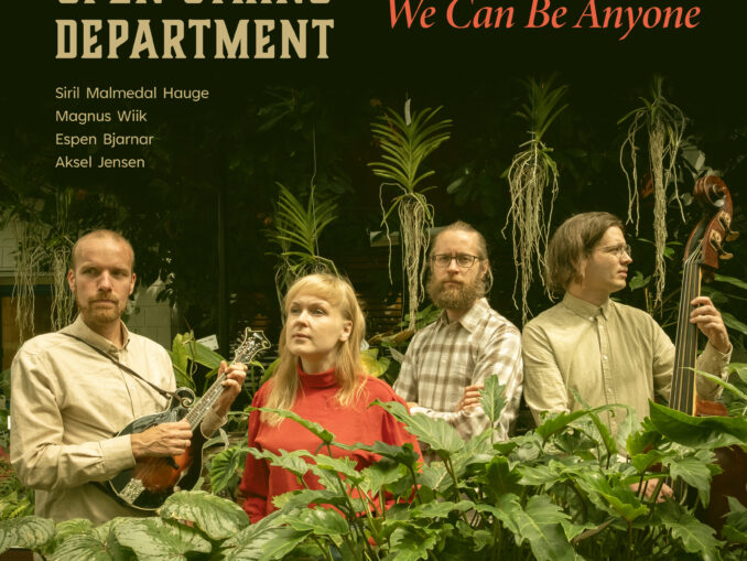artwork for Open String Department album "We Can Be Anyone"