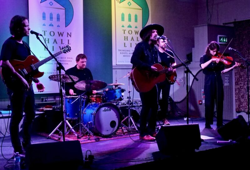 Lachlan Bryan and The Wildes live at the Town Hall, Kirton in Lindsey - 22nd August 2025