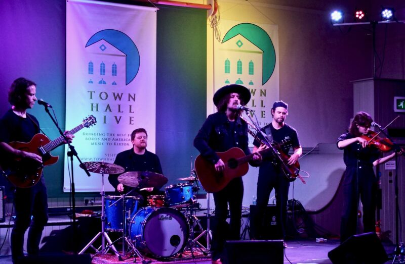 Lachlan Bryan and The Wildes live at the Town Hall, Kirton in Lindsey - 22nd August 2025