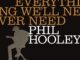 Album cover artwork for Phil Hooley "Everything We'll Never Need"