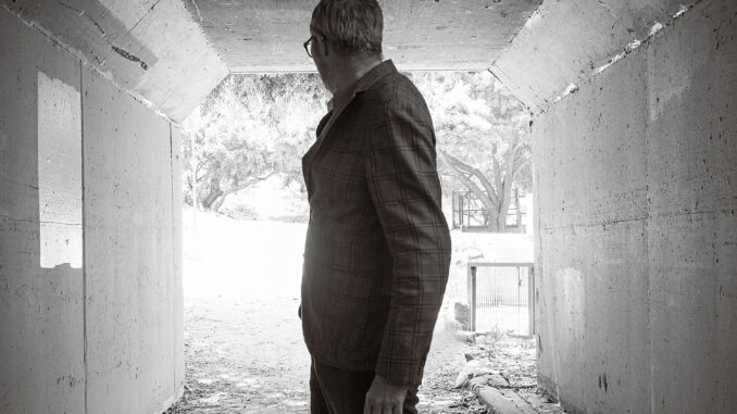 artwork for Robbie Fulks album "Now Then"