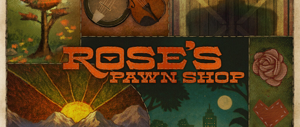 Artwork for Rose's Pawn Shop album "American Seams"
