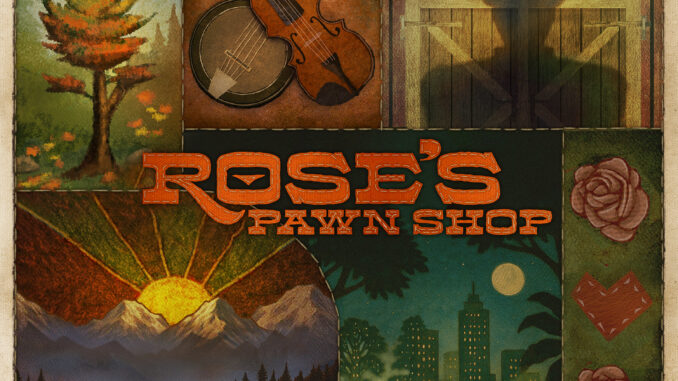 Artwork for Rose's Pawn Shop album "American Seams"