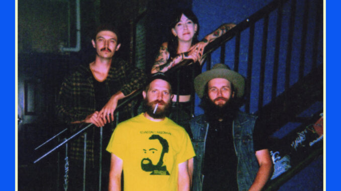 artwork for Sam Salmon & the Grand Manan Bandits' album "Down for Life"