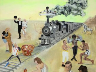 Cover Art for Various Artists Album "Let's Go Dancing: Stopped a Freight Train with a Grain of Sand