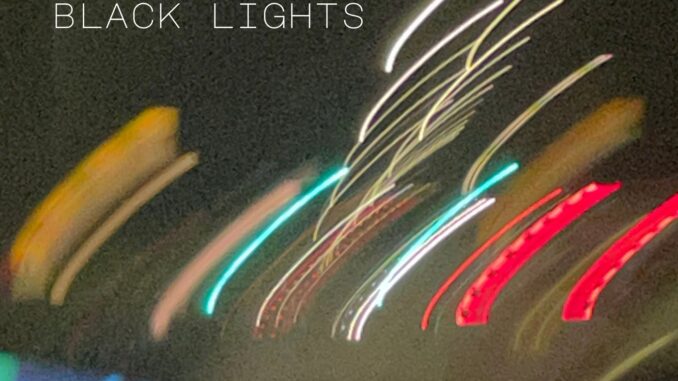 Album cover artwork for Susy Wall "Black Lights"