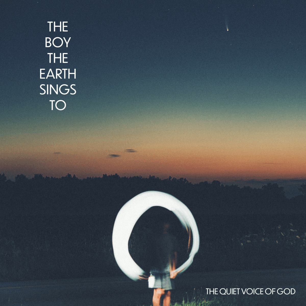 artwork for The Boy The Earth Sings To album "The Quiet Voice of God"