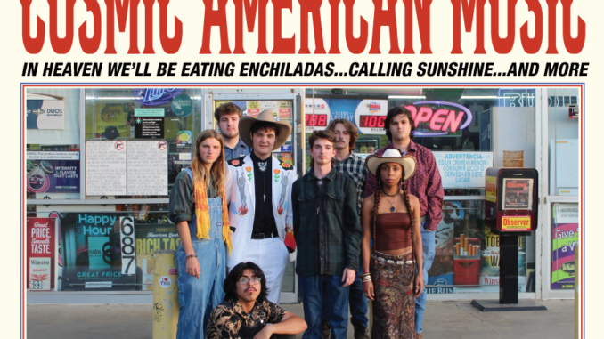 Album cover artwork for "Cosmic American Music" by The Tabasco Birds