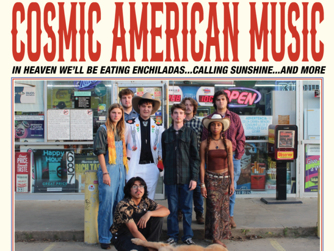 Album cover artwork for "Cosmic American Music" by The Tabasco Birds