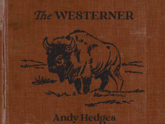 artwork for Andy Hedges album "The Westerner"