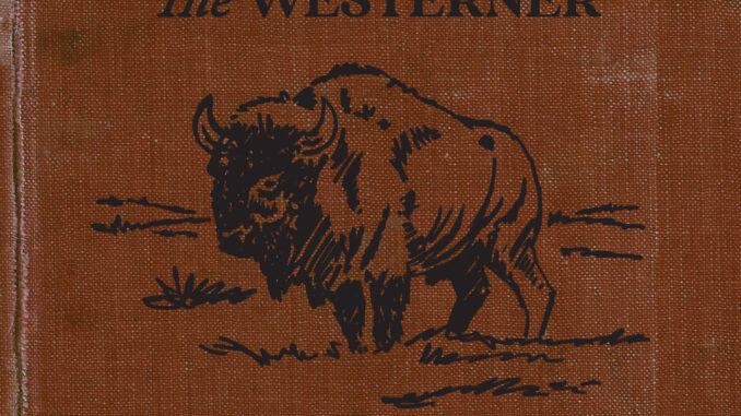 artwork for Andy Hedges album "The Westerner"