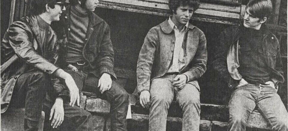 The Byrds from Hi Parader magazine = December 1968