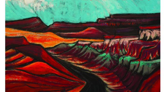 Artwork for Pilcrowe album "These Badlands"