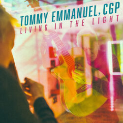 artwork for Tommy Emmanuel album "Living In The Light"