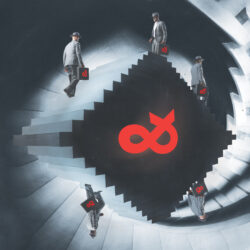 Trippig Over Time Boy & Bear Art Work