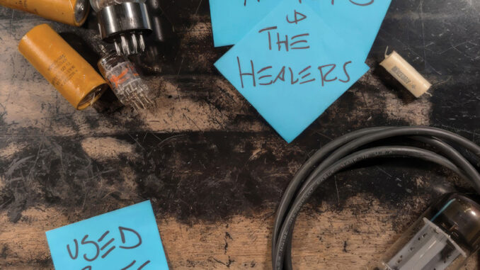 Artwork for Jeffrey Halford and the Healers album "Used Parts"