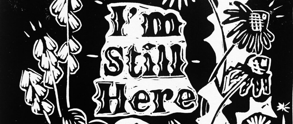 Artwork for Midwestern Mrs album "I'm still Here"