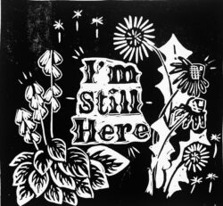 Artwork for Midwestern Mrs album "I'm still Here"