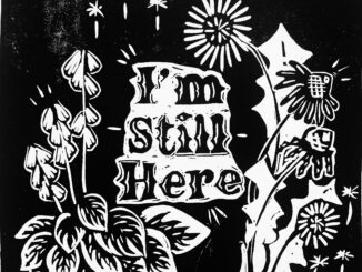 Artwork for Midwestern Mrs album "I'm still Here"