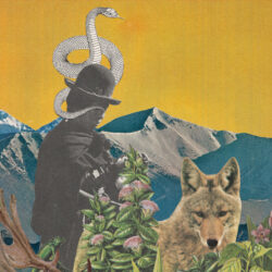 artwork for Leslie Graves and Toby Goodshank album "Between Worlds"