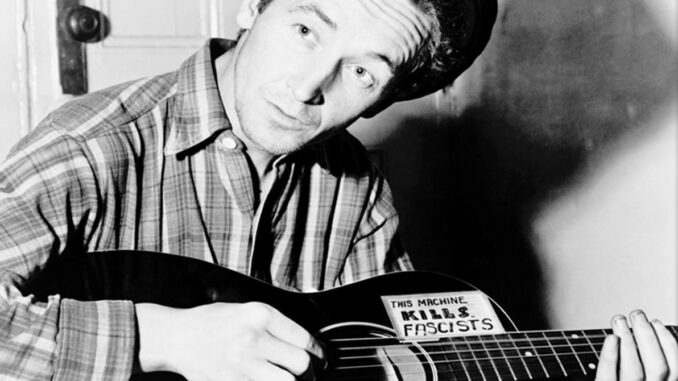 Woody Guthrie photo March 1943
