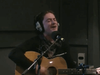 Noelie McDonnell in the studio