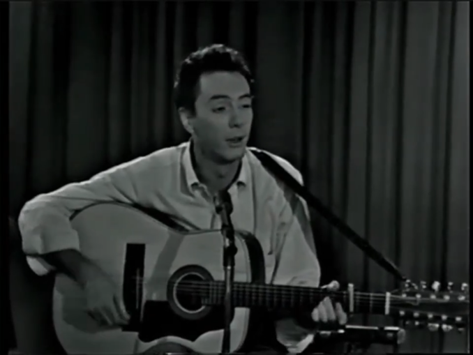 Fred Neil on the shoiw 'Let's Sing Out' 1965/6